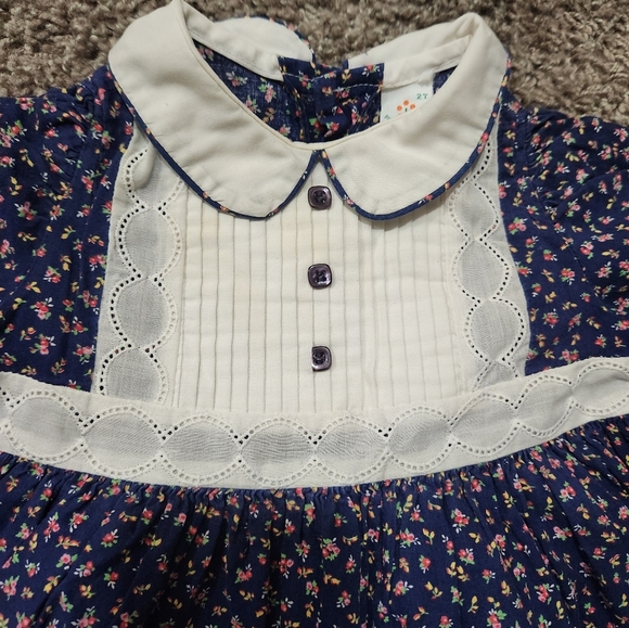 PEACHES 'N CREAM Vintage 1970s 1980s Toddler girls dress. SIZE 2T - Picture 2 of 6